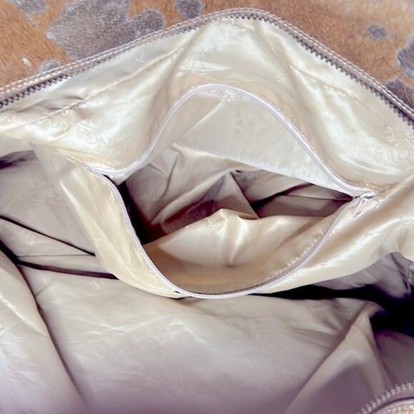 Terrida Tangaroa Venezia Animal Print Leather Travel Duffle Weekend Bag - Picture 5 of 16